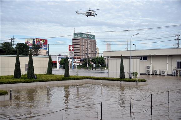 JAPAN FLOODS