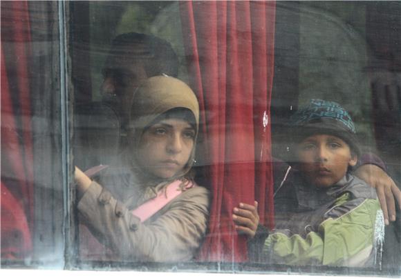 MIGRANTS IN SOUTH SERBIAN CITY PRESEVO