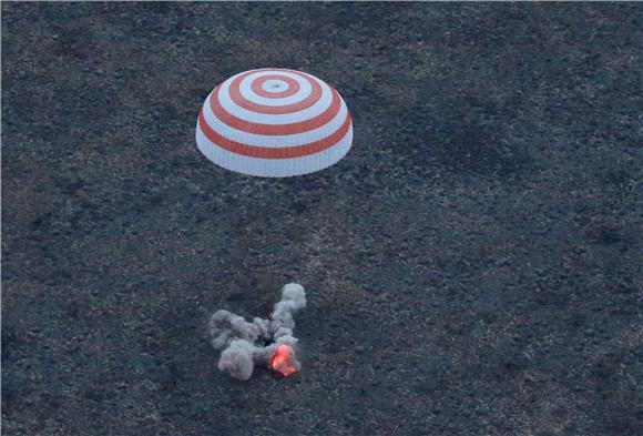 KAZAKHSTAN SOYUZ LANDING