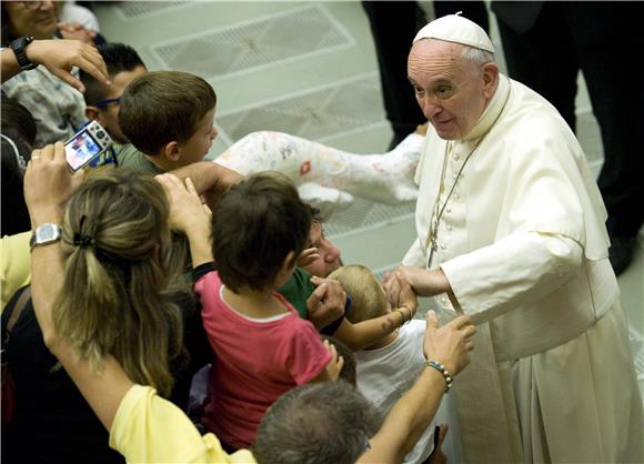 VATICAN POPE AUDIENCE