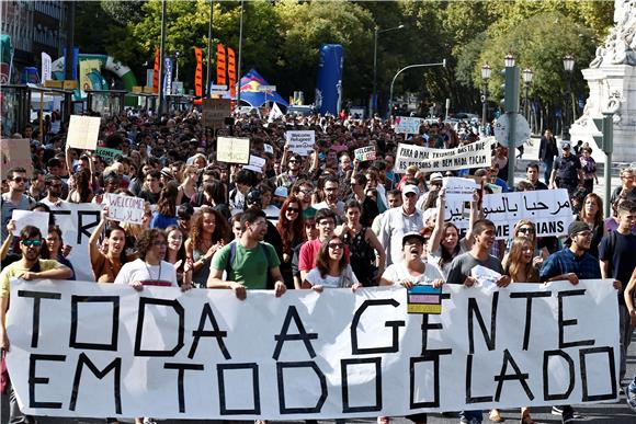 PORTUGAL MIGRATION SUPPORT RALLY