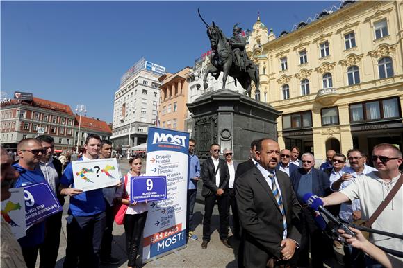 Konferencija za novinare Mosta nezavisnih lista 