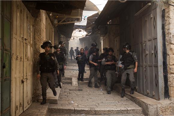 ISRAEL PALESTINIAN AL AQSA MOSQUE CONFLICTS