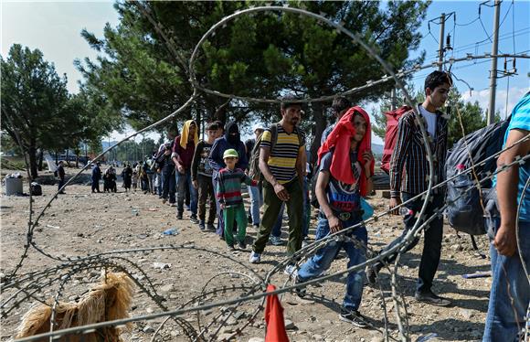 FYROM REFUGEES MIGRATION CRISIS