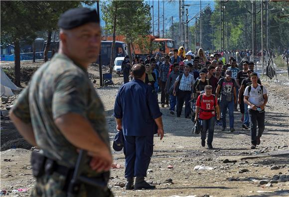 FYROM REFUGEES MIGRATION CRISIS