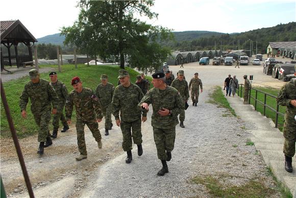 Međunarodna vojna vježba 'Immediate Response 15.' u Slunju