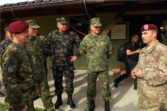 Međunarodna vojna vježba 'Immediate Response 15.' u Slunju