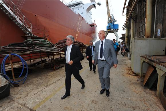 Croatia's shipbuilding industry saved, says economy minister