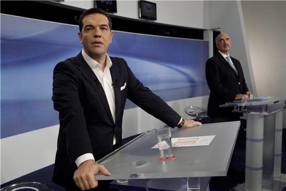 GREECE ELECTION DEBATE