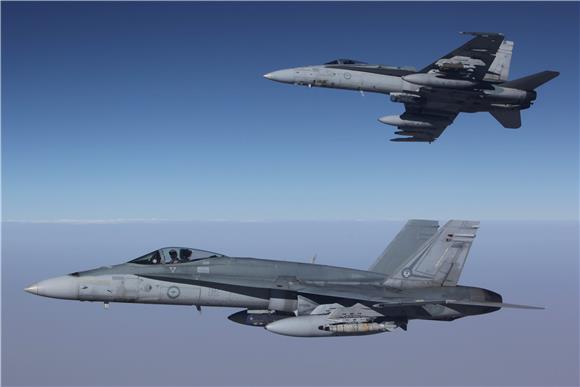 SYRIA RAAF FIRST MISSION