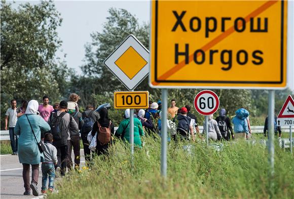 SERBIA HUNGARY REFUGEES MIGRATION CRISIS