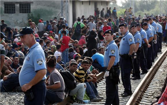 About 5,650 migrants have entered Croatia