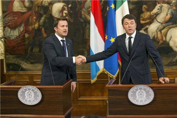 ITALY LUXEMBOURG DIPLOMACY