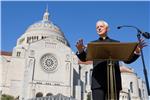 USA POPE FRANCIS MASS WASHINGTON