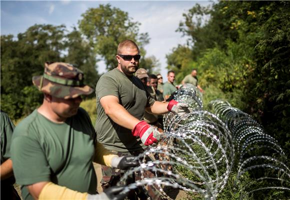 HUNGARY CROATIA REFUGEES MIGRATION CRISIS