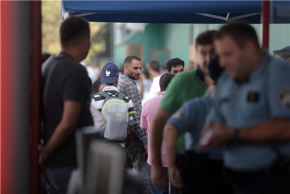 Sirijske izbjeglice na Zagrebačkom velesajmu