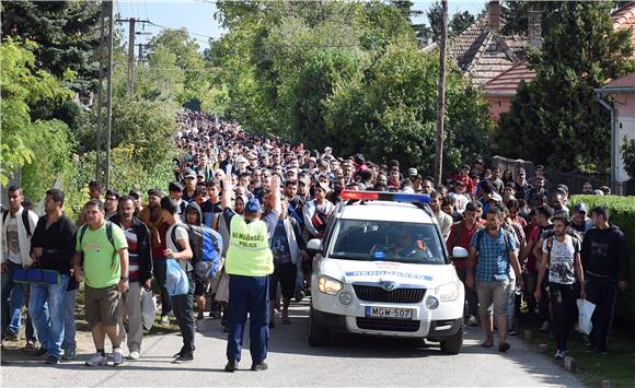 HUNGARY AUSTRIA MIGRATION REFUGEES CRISIS