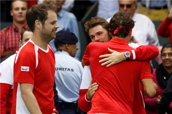 SWITZERLAND TENNIS DAVIS CUP 