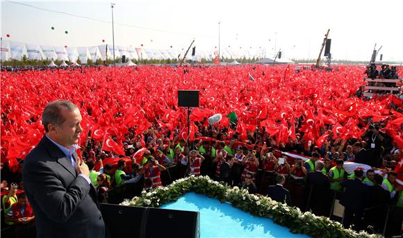 TURKEY ANTI TERROR RALLY