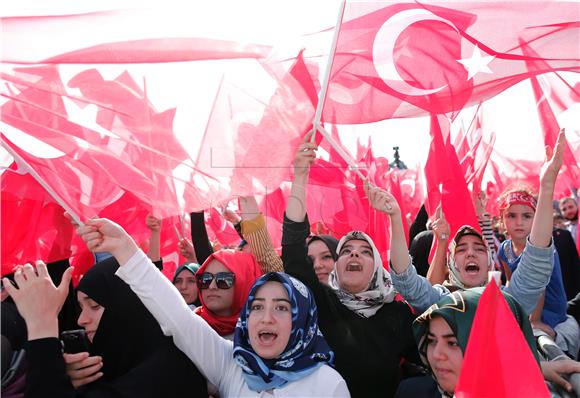 TURKEY ANTI TERROR RALLY