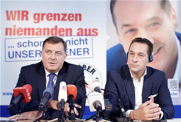 Dodik od austrijskih utradesničara traži potporu za svoj referendum