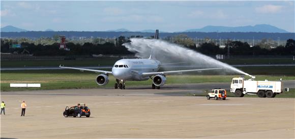 Na MZLZ-u inauguracijski let Brussels Airlinesa na liniji Bruxelles-Zagreb