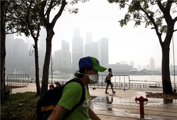 SINGAPORE POLLUTION HAZE