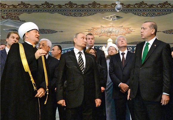 RUSSIA SOBORNAYA MOSQUE OPENING CEREMONY