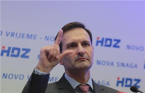 Konferencija za medije u HDZ-u