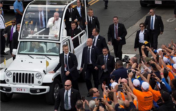 USA POPE FRANCIS VISIT