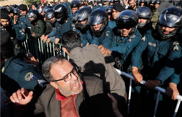 IRAN ANTI SAUDI ARABIA PROTEST