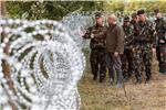 HUNGARY CROATIA MIGRATION BORDER FENCE