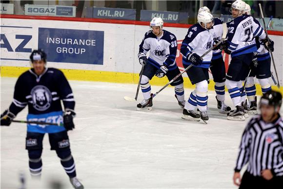 16. kolo KHL lige: Medveščak - Neftehimik