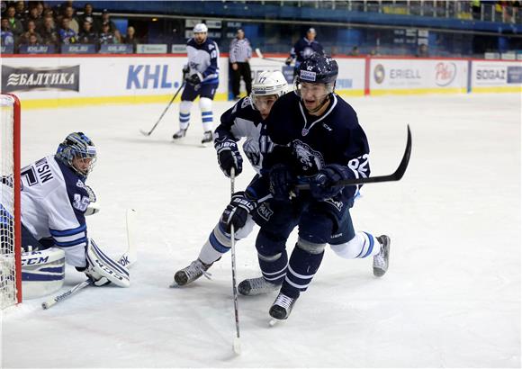 16. kolo KHL lige: Medveščak - Neftehimik