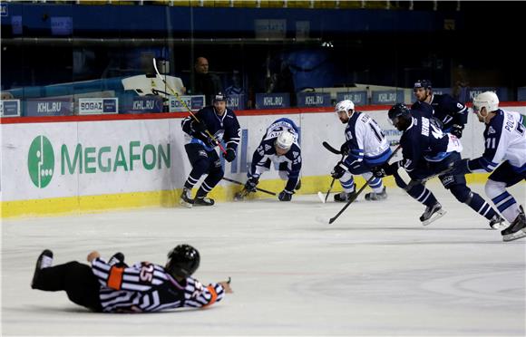 16. kolo KHL lige: Medveščak - Neftehimik