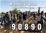 IZBJEGLICE - U Hrvatsku do ponoći ušla gotovo 91 tisuća migranata