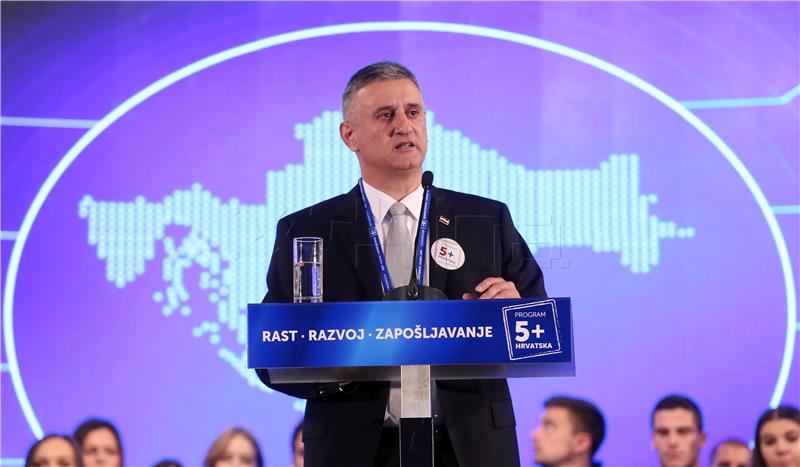 HDZ unveils Patriotic Coalition election agenda