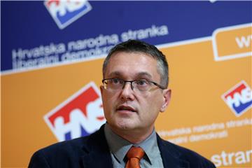 Konferencija za medije saborskog zastupnika HNS-a Gorana Beusa Richembergha