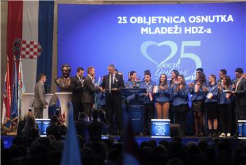  Mladež HDZ-a obilježila 25. godišnjicu djelovanja