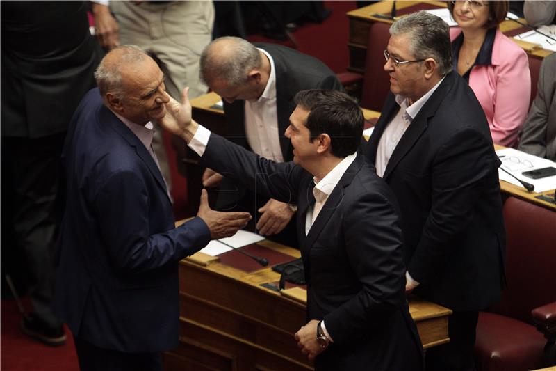 GREECE PARLIAMENT SWEARING IN