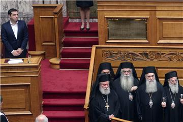 GREECE PARLIAMENT SWEARING IN