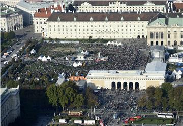 AUSTRIA MIGRATION SOLIDARITY RALLY