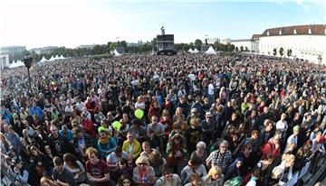 AUSTRIA MIGRATION SOLIDARITY RALLY