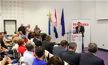 Makarska: Stranački skup SDP-a