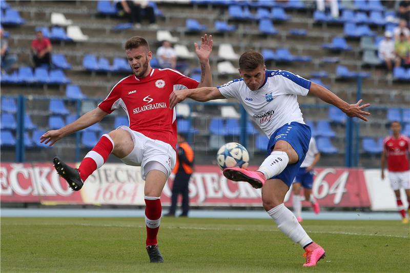 Prva HNL: Osijek - Split 0-1