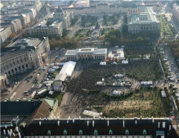 AUSTRIA MIGRATION SOLIDARITY RALLY