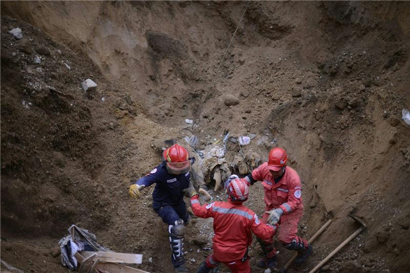 GUATEMALA LANDSLIDE AFTERMATH