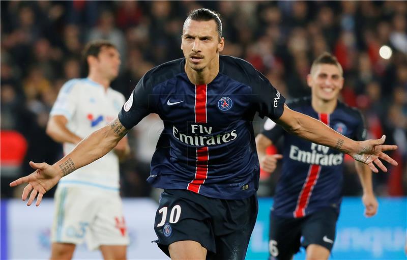 PSG - Marseille 2-1, rekord Ibrahimovića