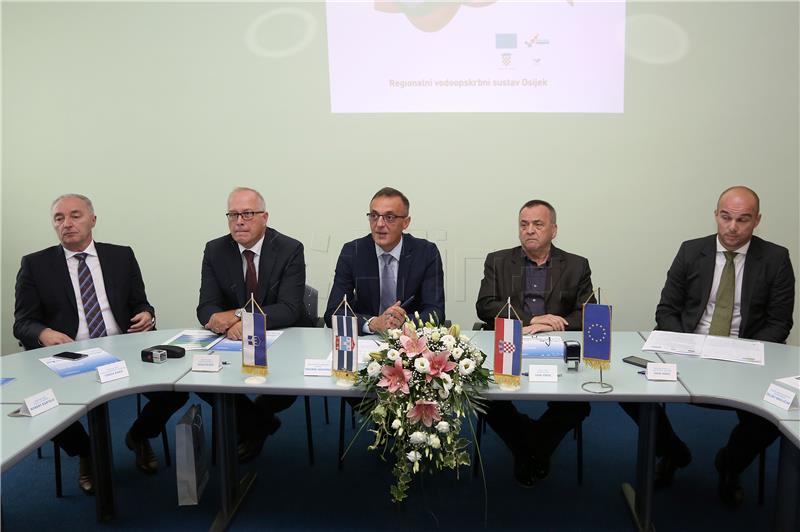 Kreće projekt vodopskrbe Osijek vrijedan 87 milijuna kuna