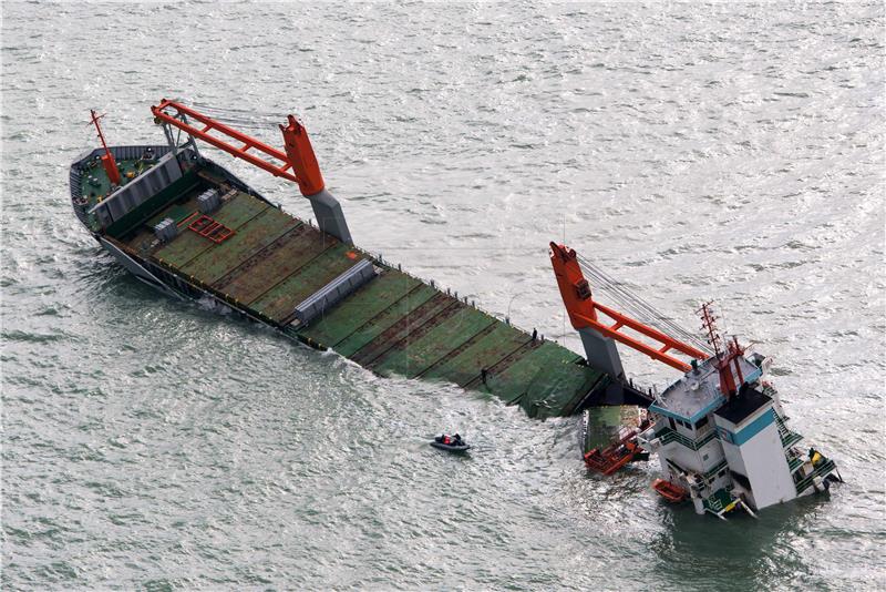 BELGIUM SEA COLLISION